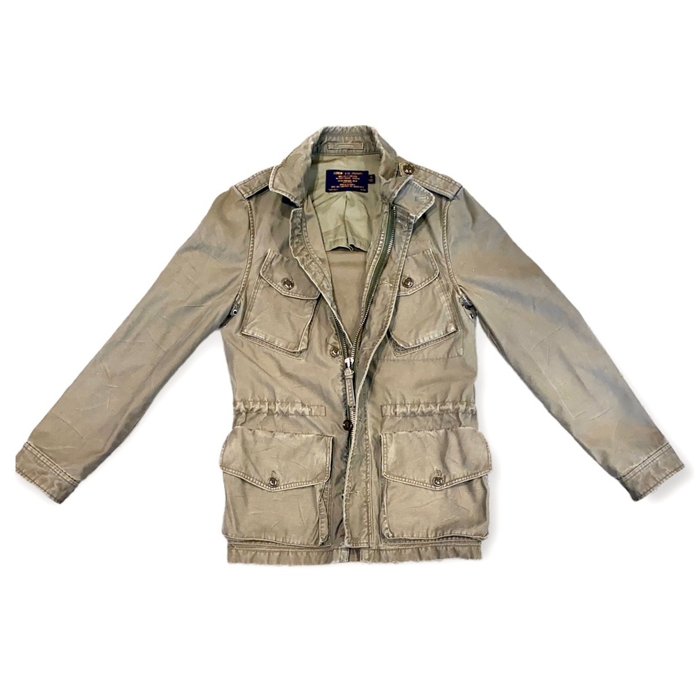J.Crew A/22 Military Jacket - size XS - fatigue green